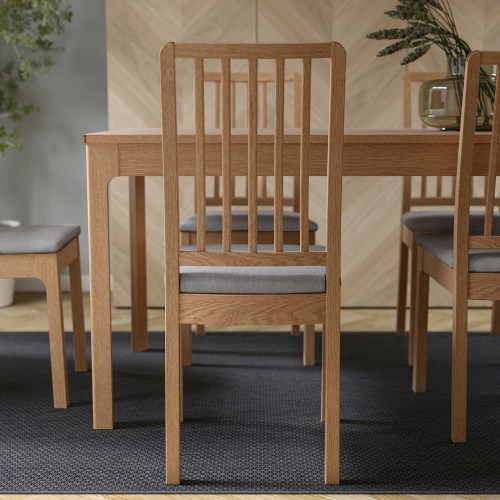 IKEA EKEDALEN Chair Oak Orrsta Light Grey Dining Chair Urban